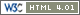 Valid HTML 4.01 Strict